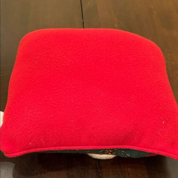 Festive Santa Claus Decorative Pillow 13” - Picture 4 of 5